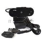 Веб-камера ExeGate EX287386RUS BlackView C525 HD Tripod (матрица 1/3" 1,3 Мп, 1280х720, 720P, 30fps, 4-линзовый объектив, шторка, USB, фиксированный фокус, микрофон с шумоподавлением, универсальное крепление, штатив Flex в комплекте, кабель 1,5 м, Win Vis