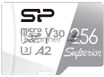 Флеш карта microSD 256GB Silicon Power Superior Pro A2 microSDXC Class 10 UHS-I U3 Colorful 100/80 Mb/s