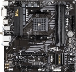 Материнская плата Gigabyte B550M DS3H AC (V1.7) Soc-AM4 AMD B550 4xDDR4 mATX AC`97 8ch(7.1) GbLAN RAID+DVI+HDMI