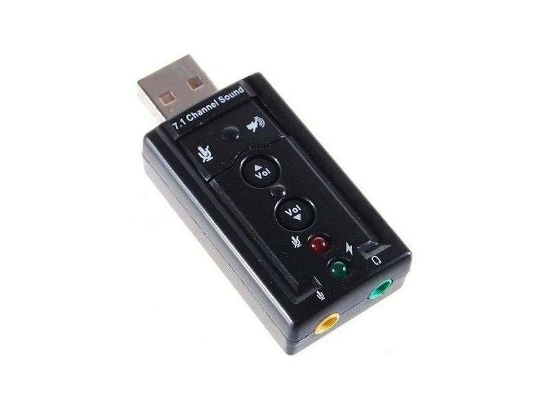 ЗВУКОВАЯ КАРТА USB TRUA71 (C-MEDIA CM108) 2.0 RET 1257005