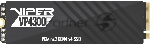 Накопитель SSD Patriot Viper VP4300 2TB, M.2 2280, VP4300-2TBM28H, PCIe 4x4, NVMe, TLC, 7400/6800, 2 heatshields, RET