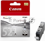 Картридж струйный CLI-521Bk (2933B004) для Canon Pixma iP3600, 4600, MP540 ,MP620, MP630, MP980, Черный, 9 мл.