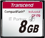Карта памяти Transcend 8GB, CF Card, MLC, Embedded