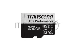 Флеш-накопитель Transcend Карта памяти 256GB UHS-I U3 microSD w/ adapter  A2 Ultra Performance R/W:160/125 MB/s