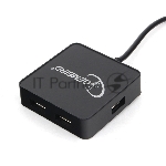 Концентратор USB 2.0 Gembird UHB-242, 4 порта, блистер, черный