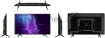 Телевизор IRBIS 32H1 T 098B, 32",1366x768, 16:9,Tuner (DVB-T2/DVB-C/PAL/SECAM), Input (AV RCA, USB, HDMIx3, YPbPr, VGA, PC audio, CI+), Output (3,5 mm, Coaxial), Black