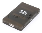 Внешний корпус 2.5"" SATAIII HDD/SSD AgeStar 3UBCP1-6G (BLACK) USB 3.0, пластик, черный, безвинтовая конструкция